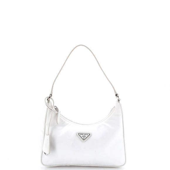 Prada Mini Re-Edition 2005 Hobo Tessuto with Saffiano Leather - Picture 1 of 6